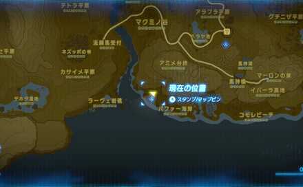 シ・タタンケの祠の場所マップ詳細