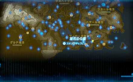 キュカ・ナタの祠の場所マップ