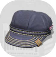 ハウスタグデニムCAP画像