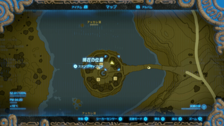 グラネットのマップ