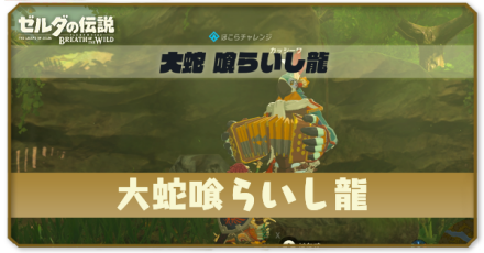 大蛇喰らいし龍の場所と攻略