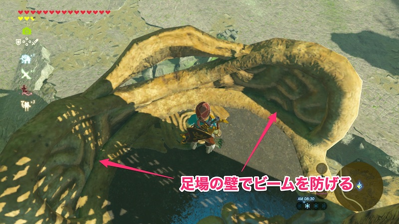 平原の塔の登り方