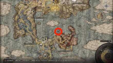 ケイリッドの闘技場の場所