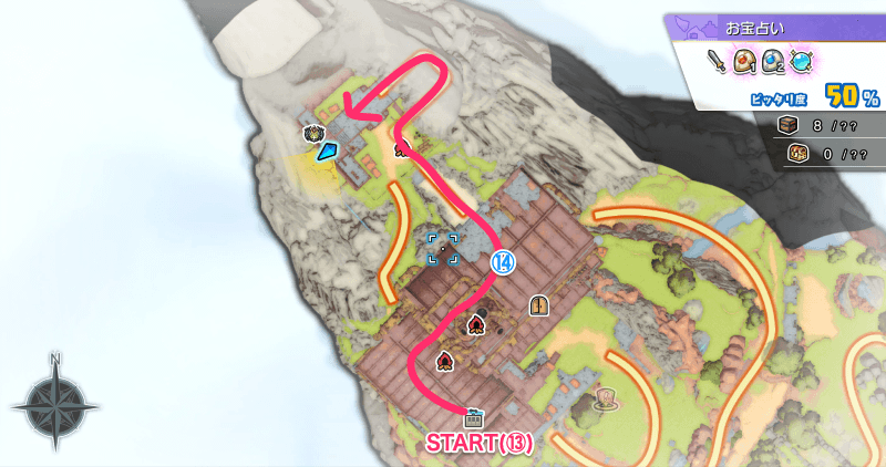 竜の大地到着後の攻略チャート