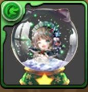 聖宴のメイド妖精・パティのスノードームの画像