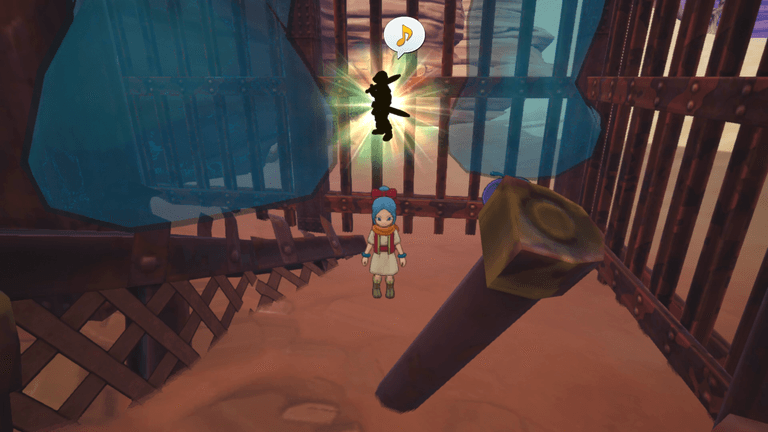 トレジャー入手のシルエット