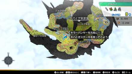 キラーパンサーを元気に！の依頼人のマップ詳細