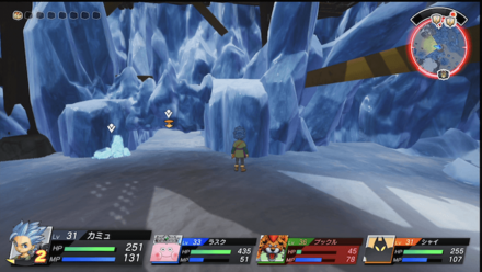 地面に潜る必要のある穴