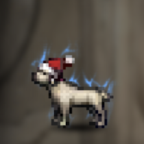 祝聖犬(白)
