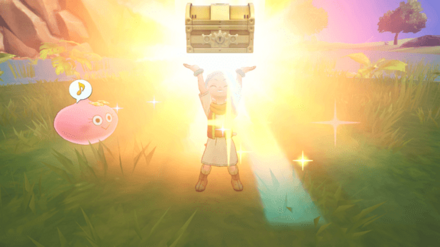 お宝を集めてレベルを上げる