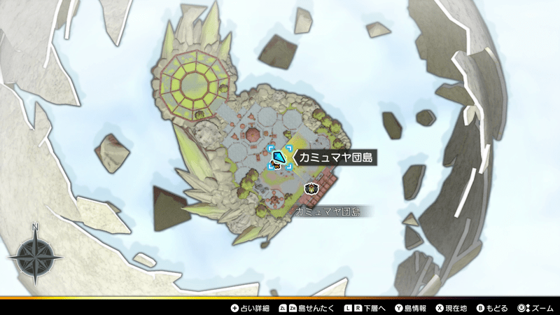 キラーパンサーの出現場所マップ例