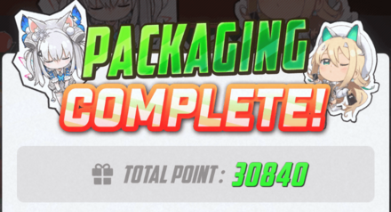 ミニゲームのスコア