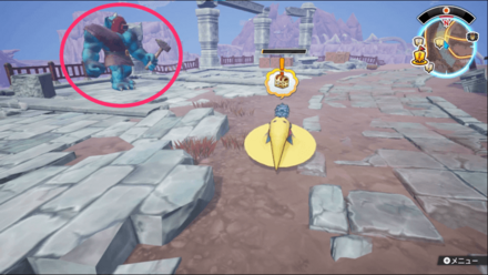 ブリッツからの頼みの依頼人の場所