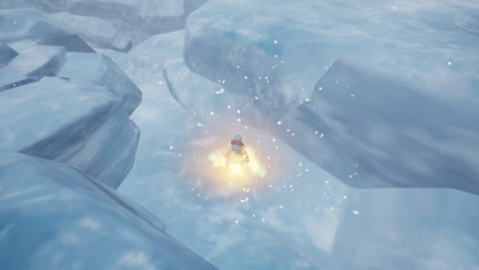 お宝コンパスを頼りに「尾の竜石」を入手