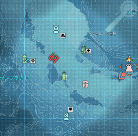 クヴァリスイエローの場所