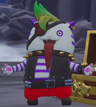 ニャゴスが探す宝箱のありかの依頼人の場所