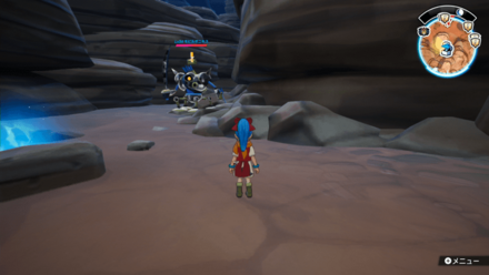 フウガの岩山のモビルオニキスの場所