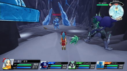 テラーザ岳のナイトファイラスの場所