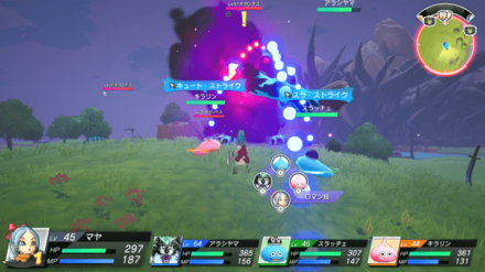 Rを押した状態で、Y or X or A or B