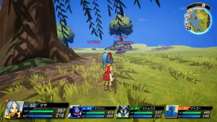 パタニ湿原のマジカルハットの場所