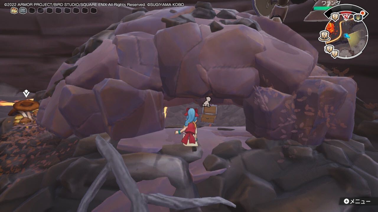 しゃがむことで通れる道がある