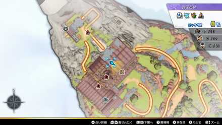 ファスカル島のドラキーがいる場所