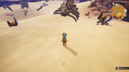 デザートモデルの出現場所