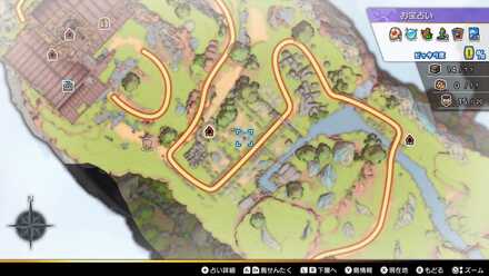 ツバイザ草原島のオークがいる場所