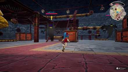 ツバイザ草原島のシャドーの周辺の様子