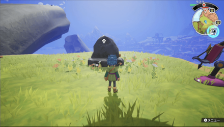 ジメラ沼地の石碑