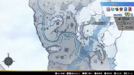 テーリア氷雪島のホワイトパンサーがいる場所