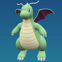 カイリューの色違いの見た目