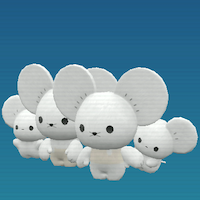 イッカネズミの色違いの見た目