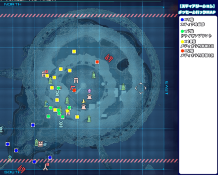 スティアのメッセージパックの場所