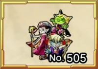 魔童士たちの像