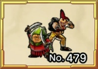 エッグラ＆チキーラの像画像