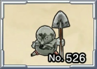 いたずらもぐらの像画像