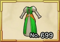 緑のロングスカート画像