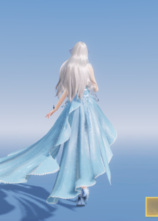 神恵の雪精霊画像