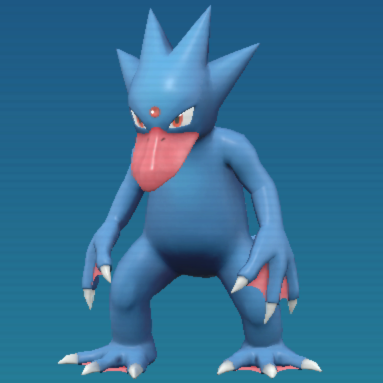 ゴルダックの色違いの見た目