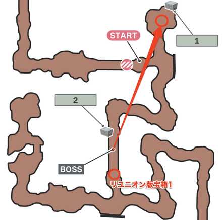 閉鎖炭坑に残された・・・のマップ