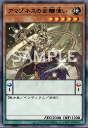 アマゾネスの金鞭使い の画像