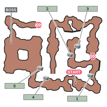 マテリア反応アリのマップ