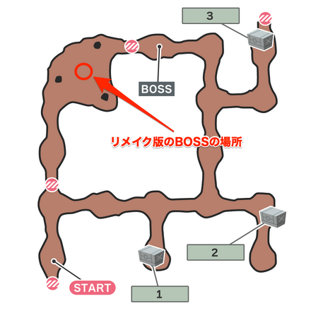 未確認モンスターのマップ