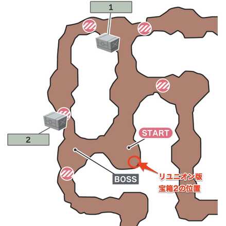 海岸の敵を討て!のマップ