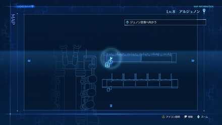 Lv.8アルジュノンマップ
