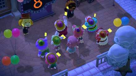 ランダムで7人が選ばれる