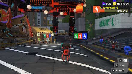 フェス中間発表後の投票所