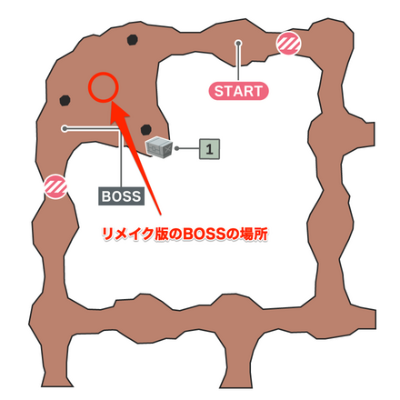 マテリア奪還作戦のマップ