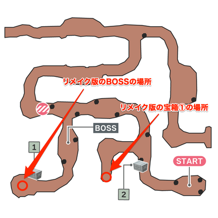 強化コピー軍団のマップ